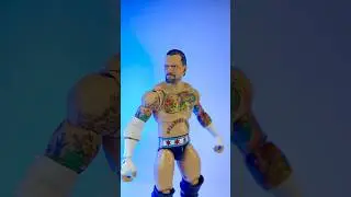 Updated Cm Punk Mattel WWE action figure head