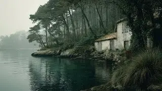 Mystical Coastal Refuge 🌲 Medieval Harp Music for Focus (1 Hour)