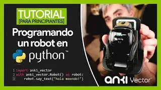 Programando un robot en Python - Tutorial para principiantes