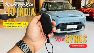 Kia Syros Frost Blue HTX+ (O) Review &ndash; Worth Buying in 2025?