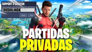 PARTIDAS PRIVADAS CON SUBS! | Directo #Fortnite Region Brasil
