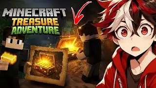 Hunting Treasure to Save My Friend from Daku! 😱 | Minecraft Treasure Hunt Challenge