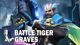 Battle Tiger Graves Skin Preview - WILD RIFT