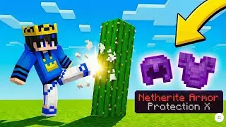 Minecraft But Damage Gives Op items !!