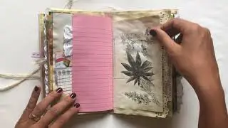Botanical junk journal (The junk trunk kit)..custom order