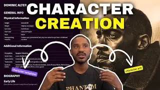 Using OBSIDIAN To Write COMPELLING & COMPLEX Characters! ⬇️✏️ template in desc.