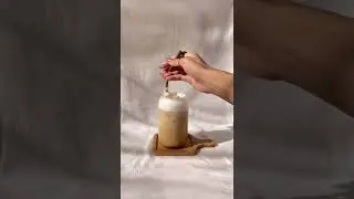 caramel cloud macchiato from home