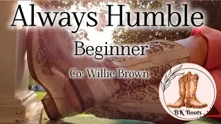 Always Humble &ndash; Beginner Line Dance Tutorial | 32 Count, 4 Wall | to Humble by Ian Munsick