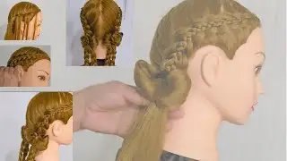 ✨ MIRA este peinado de salón antes de pagar 💸 | Trenza elegante con lazo y flor