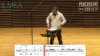 ILMEA Senior Concert Etude - Cycle 2 - Snare Drum