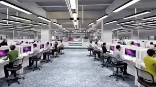 3d interior architectural walkthrough visualization