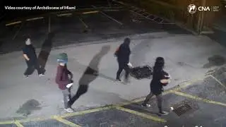 Video shows 'Jane's revenge' vandals defacing Florida pregnancy center