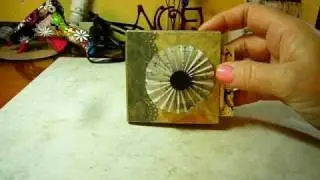 Mini book and card for hubby