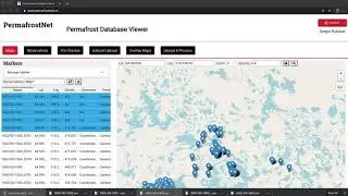 PermafrostNet interactive data browser