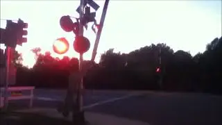 Glenn Drive Railroad Crossing Folsom CA