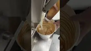 Caramel Swirl in Ice Cream with salted caramel