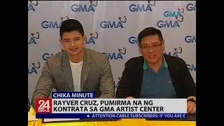 Rayver Cruz, pumirma na ng kontrata sa GMA Artist Center