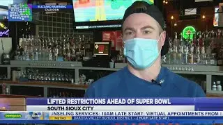 Lifted Restrictions Ahead of Super Bowl