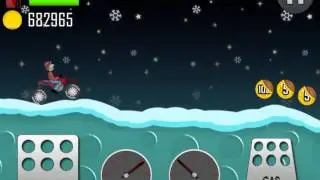 128 meters in Hill Climb Racing!