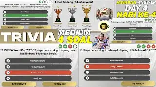 KUNCI JAWABAN TRIVIA HARI KE-4 EVENT CERITA BANGSA JEPANG - 4 SOAL TRIVIA LEVEL SEDANG FC MOBILE 26