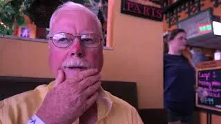 Interview with Lt. Col Bob Barrows at Kelsey's Restaurant