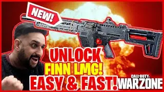 How to UNLOCK *FINN LMG* FAST & EASY in Warzone (Under 7 minutes) Season 5