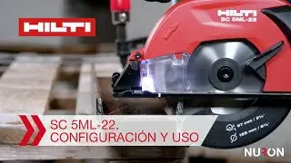 Cómo configurar y usar la sierra circular de metal a batería Hilti Nuron SC 5ML-22