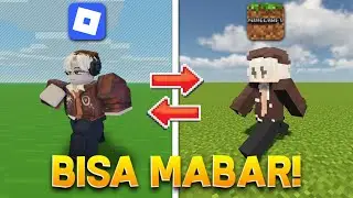 AKU COBA MAIN ROBLOX TAPI MABAR SAMA MINECRAFT!