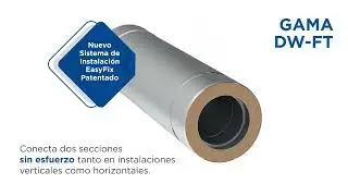 Nueva gama chimenea de doble pared  DW-FT EI30 con resistencia al fuego EI30