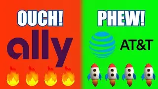 ALLY CRASHES AT&T SURPRISES | Earnings Week 1 Review