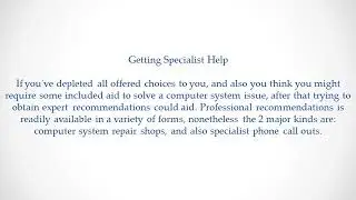 Computer Repairs