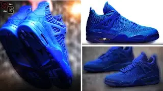 СНЕКЕР ДНЯ | Air Jordan 4 Flyknit &laquo;Game Royal&raquo;