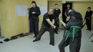 BIKENJUTSU KIHONGATA. TORITE KIHON GOHO WITH SWORD (EXERCISES FOR BEGINNERS)