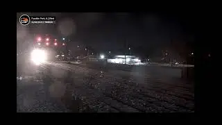 Catching a Norfolk southern And CSX stoping in Franklin Park in a Railcam on Railstream