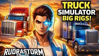 Truck driving High graphics||peak male content #truck #trucksimulator 