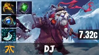 FNATIC.DJ Tusk TOP LANE Gameplay | FNATIC vs SECRET | Dota 2 Full Game