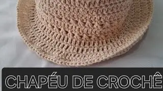TUTORIAL - #chapéu de #crochê - FINAL - #crochet #artesanato #artesanal #handmade 
