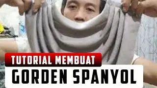 cara membuat.gorden spanyol