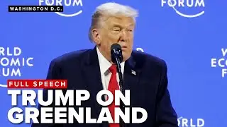 FULL PRESSER: Trump addresses desire to purchase Greenland for U.S. military purposes at WEF