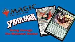 Spider-Man Magic: The Gathering Welcome Decks Unboxing (Peter & Miles)
