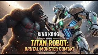 King Kong versus Titan Robot: Brutal Monster Combat