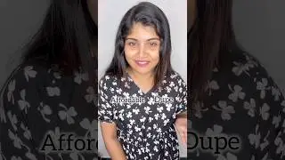 Affordable Vs Dupe ✅🤩 || vlogsofsona || #minivlog #makeup