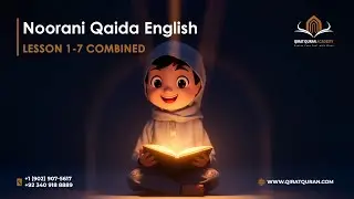 Noorani Qaida Full Course 1&ndash;7 | Learn Quran Online with Female Teacher | Easy Arabic Alphabet