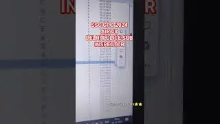 SSC CPO 2024 AIR 8 DPSI