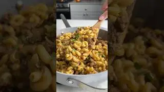 Healthier hamburger helper