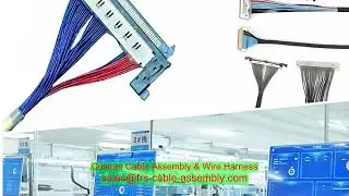Amphenol MRD cable assembly OEM F PA6 and Fppds Material Double Slit Corrugated Conduits