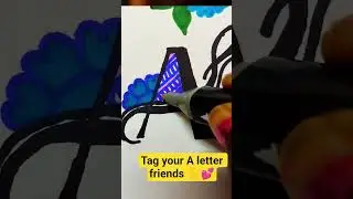 3-second challenge⏱️Guess the alphabet ✨Did you get it right? comment truly 🤭🤭🤭