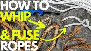 How to fix rope #rope #howtofixrope #frayedrope