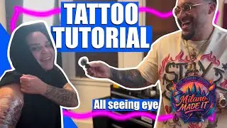 All seeing eye | TATTOO TUTORIAL