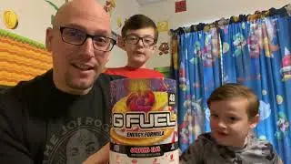 GFUEL Confetti Cake review in milk, chocolate milk and water!